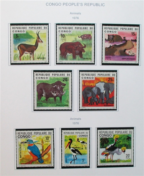 Congo Peoples and Democratic Republic Collections  (Est $200-250)