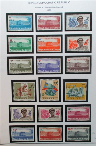 Congo Peoples and Democratic Republic Collections  (Est $200-250)