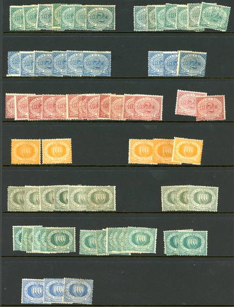 San Marino First Issue Accumulation (Est $700-1000)