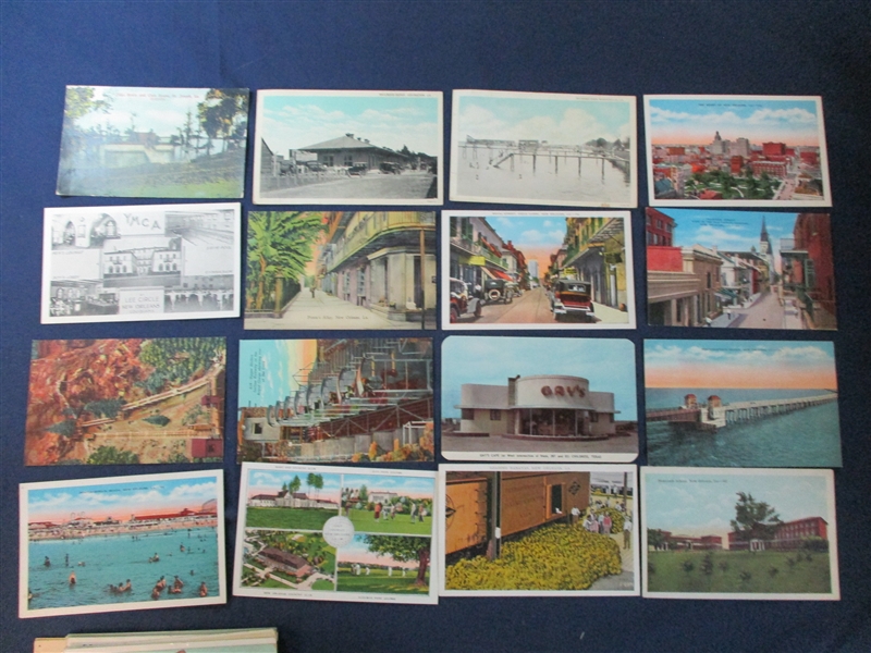 Postcard Lot - Mostly USA, Used/Unused (Est $125-200)