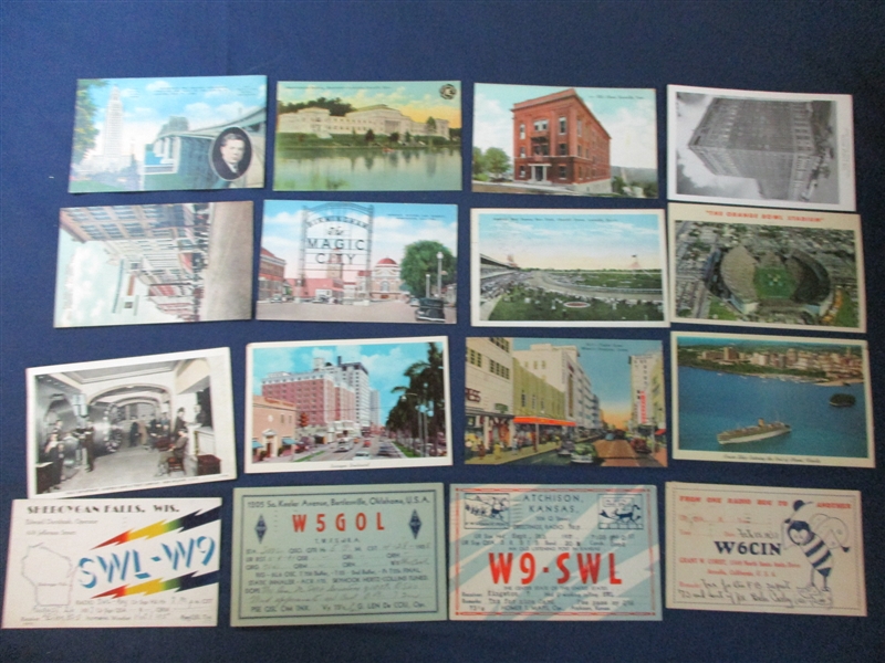 Postcard Lot - Mostly USA, Used/Unused (Est $125-200)