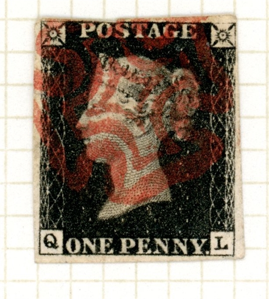 Great Britain Early Issues with Penny Blacks, Mulready (Est $400-600)