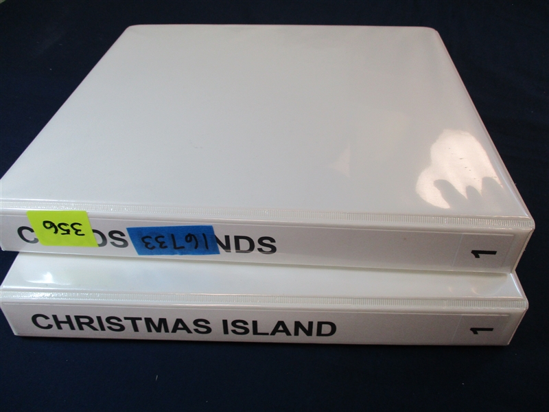 Cocos Islands w/ Christmas Island Mint Collection (Est $120-150)