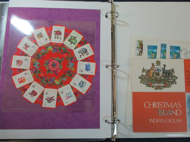 Cocos Islands w/ Christmas Island Mint Collection (Est $120-150)