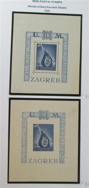 Croatia Unused Collection, 1941-1949 (Est $90-120)