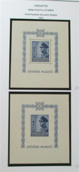 Croatia Unused Collection, 1941-1949 (Est $90-120)