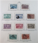 US Mostly Mint Old-Tyme Collection to 1952 (Est $250-350)