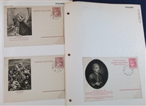 Poland Late 1930s Picturesque Postal Cards (Est $50-80)