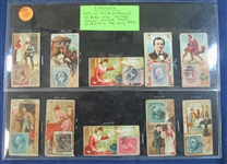 W. Duke & Co. Postage Stamp Picture Cards (Est $90-120)
