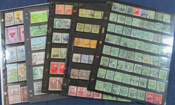 Philippines Large Group of "O.B." Overprints (Est $90-120)