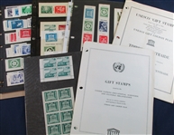 UNESCO "Gift Stamps" Accumulation (Est $60-90)