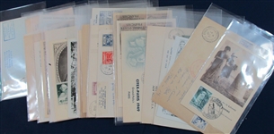 France First Day Cover Group, 1947-1949 (Est $100-150)