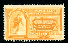 USA Scott E3 Unused Fine+, 10¢ 1893 Issue (SCV $300)
