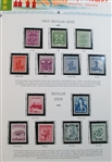 Ryukyu Islands Mint Collection on White Ace Pages (Est $250-300)