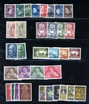 Portugal Unused Complete Sets, 1949-1960 (SCV $431)