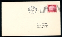 USA Scott 698 First Day Cover, 1931 20¢ Golden Gate (SCV $300)