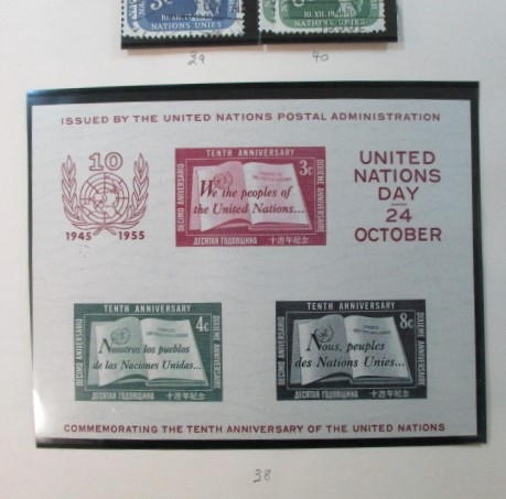 Foreign Collection on Scott Pages, U-V Countries, 1940-1960 (Est $750-1000)