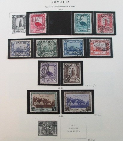 Foreign Collection on Scott Pages, S-So Countries, 1940-1960 (Est $500-600)