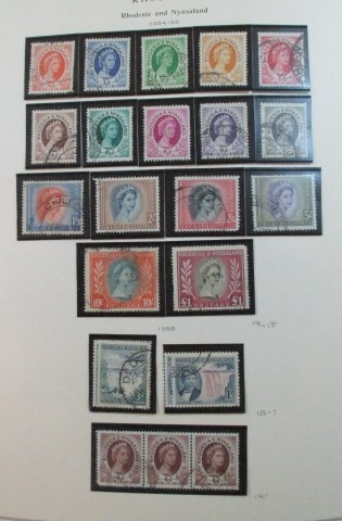 Foreign Collection on Scott Pages, Q-R Countries, 1940-1960 (Est $600-800)