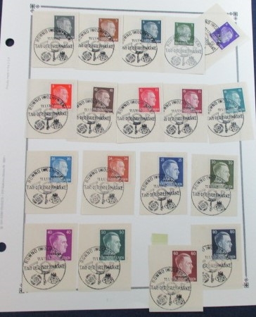 Foreign Collection on Scott Pages, Q-R Countries, 1940-1960 (Est $600-800)