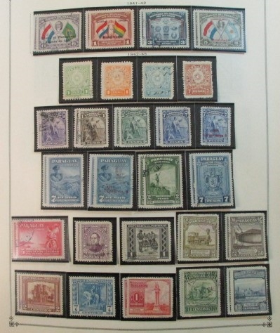 Foreign Collection on Scott Pages, P Countries, 1940-1960 (Est $600-800)