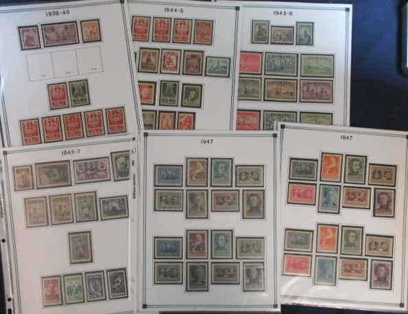 Poland and Areas Mostly Mint Collection, 1939-1960 