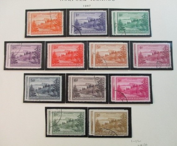 Foreign Collection on Scott Pages, N Countries, 1940-1960 (Est $500-750)