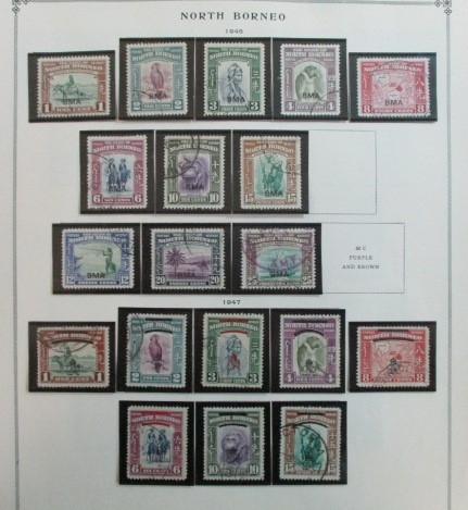 Foreign Collection on Scott Pages, N Countries, 1940-1960 (Est $500-750)