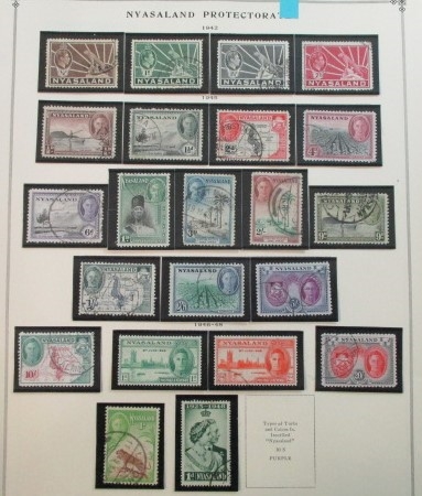 Foreign Collection on Scott Pages, N Countries, 1940-1960 (Est $500-750)