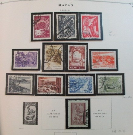 Foreign Collection on Scott Pages, M Countries, 1940-1960 (Est $350-450)