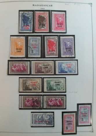 Foreign Collection on Scott Pages, M Countries, 1940-1960 (Est $350-450)