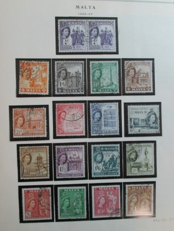 Foreign Collection on Scott Pages, M Countries, 1940-1960 (Est $350-450)