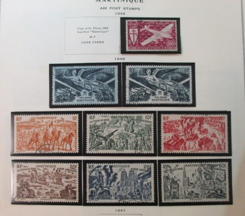 Foreign Collection on Scott Pages, M Countries, 1940-1960 (Est $350-450)