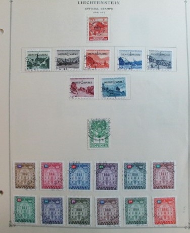 Foreign Collection on Scott Pages, L Countries, 1940-1960 (Est $400-500)