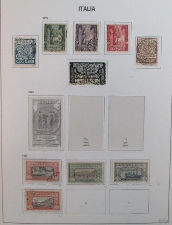 Italy Used Collection in Davo Album to 1992 (Est $800-1200)