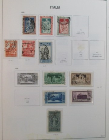 Italy Used Collection in Davo Album to 1992 (Est $800-1200)