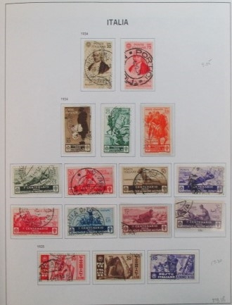 Italy Used Collection in Davo Album to 1992 (Est $800-1200)