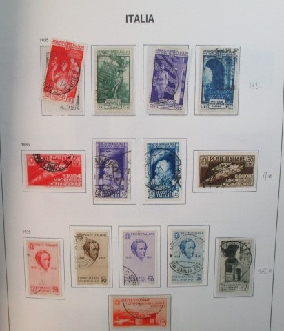 Italy Used Collection in Davo Album to 1992 (Est $800-1200)