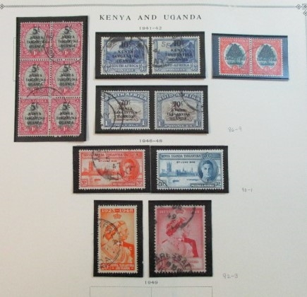 Foreign Collection on Scott Pages, J-K Countries, 1940-1960 (Est $500-700)