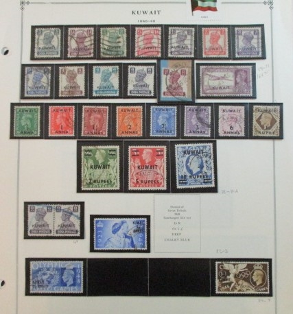 Foreign Collection on Scott Pages, J-K Countries, 1940-1960 (Est $500-700)