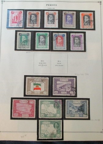 Foreign Collection on Scott Pages, I Countries, 1940-1960 (Est $500-700)