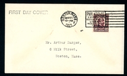 USA Scott 564 First Day Cover, Boston MA Cancel, 12¢ Cleveland (SCV $200)