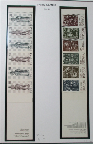 Faroe Islands Mint Collection to 1993 (Est $200-300)