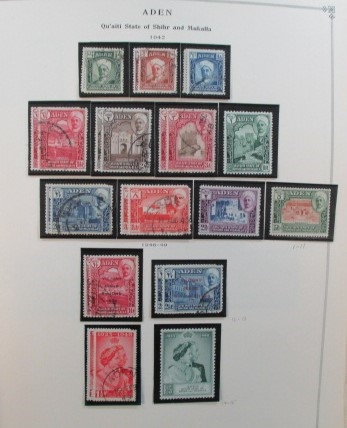 Foreign Collection on Scott Pages, A-B Countries, 1940-1960 (Est $800-1000)