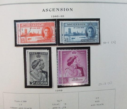 Foreign Collection on Scott Pages, A-B Countries, 1940-1960 (Est $800-1000)