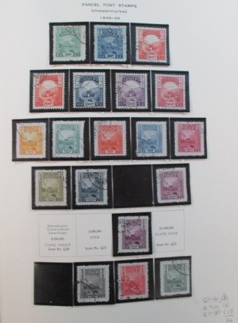 Foreign Collection on Scott Pages, B-D Countries, 1940-1960 (Est $800-1000)