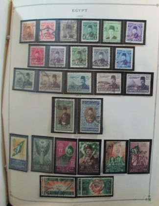 Foreign Collection on Scott Pages, E-G Countries, 1940-1960 (Est $1200-1500)