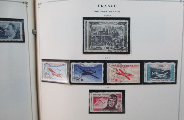 Foreign Collection on Scott Pages, E-G Countries, 1940-1960 (Est $1200-1500)