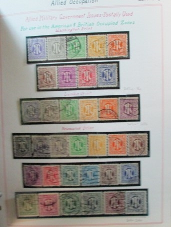 Foreign Collection on Scott Pages, G-H Countries, 1940-1960 (Est $1800-2000)