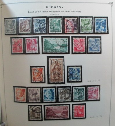 Foreign Collection on Scott Pages, G-H Countries, 1940-1960 (Est $1800-2000)